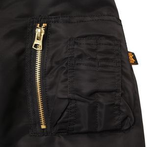 Blouson aviateur brodé personnalisé de haute qualité OEM pour hommes vêtements d'extérieur décontractés automne hiver grande taille manteau en toile réversible à capuche - Product Image 4