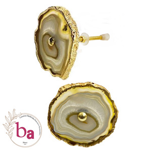 Vente chaude DIY Bouton d'armoire en agate couleur topaze Industriel pour meubles de chambre à coucher de cuisine pour armoires armoires portes tiroirs - Product Image 1