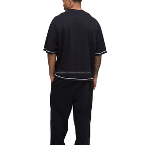 T-shirt pour homme sur mesure, 100% coton, respirant, vêtements décontractés, impression numérique, logo OEM, vente en gros d'usine - Product Image 5