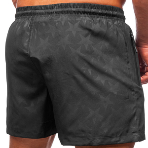 กางเกงขาสั้นชายหาดผู้ชายแบบแห้งเร็ว ยืดได้ ผลิตจากโรงงาน ขายส่ง รับผลิตตามแบบ ขนาด XL พร้อมซับในกันน้ำ สำหรับใส่ว่ายน้ำในฤดูร้อน - Product Image 3
