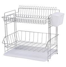 Cocina de lujo, nuevo diseño, popular, acero inoxidable, revestimiento negro, organizador de cocina, conjunto sobre fregadero, estante de secado de platos - Product Image 4