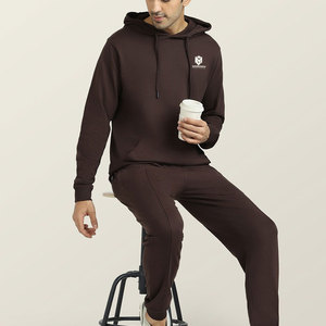 Chándal Deportivo para Hombre, Estilo Moderno, Transpirable, Corte Ajustado, Poliéster y Algodón, Liso - Product Image 2