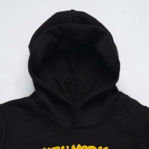 Vente en gros Nouvel arrivage de pulls décontractés en coton mélangé avec logo en relief pour hommes, sweat à capuche brodé, impression 3D, hiver - Product Image 4