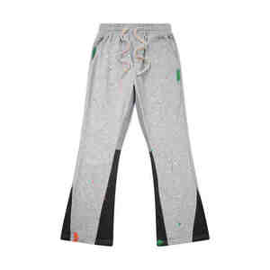 Vente directe en gros d'usine de pantalons de survêtement décontractés pour hommes dernier modèle pantalons de survêtement personnalisés pantalons évasés en coton - Product Image 5