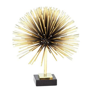 Sculpture décorative pour la maison à prix impressionnant, forme ronde, texture unique et fantaisie, design argenté brillant poli, robuste - Product Image 6