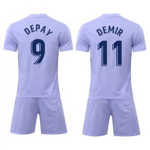 Camiseta de fútbol única y pantalones cortos, uniforme de entrenamiento de equipo deportivo con impresión de sublimación completa para hombres y jóvenes - Product Image 4