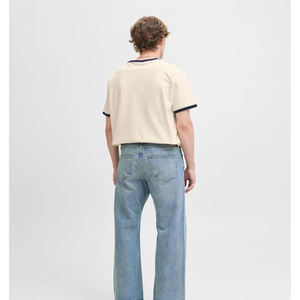 เสื้อยืดผู้ชายผ้าฝ้าย 100% คุณภาพสูง สวมใส่สบาย ระบายอากาศดี คอกลม เหมาะสำหรับฤดูร้อน แฟชั่นสตรีทแวร์ ทรงโอเวอร์ไซส์ รับผลิตแบบ OEM - Product Image 5