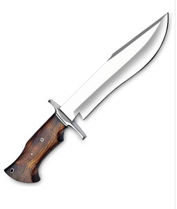 มีดทำมือเหล็ก D2 ขนาด 18 นิ้ว แบบโบวี่ ฟูลแทง ใบมีดตายตัว ด้ามไม้โรสวูด - Product Image 2