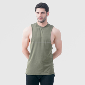 เสื้อกล้ามกีฬาผู้ชายขายดีที่สุด บริการ OEM ระบายอากาศ แห้งเร็ว ผ้าถัก 100% คอตตอน ไซส์ใหญ่ สไตล์สปอร์ต ผลิตในปากีสถาน มีกระเป๋า - Product Image 6