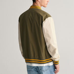 Top Trending Light Weight Design Winter Custom Logo Wholesale Prices Varsity Jackets In Solid Color - Product Image 2