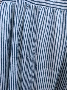 Casual Indian Cotton <b>Long</b> <b>Gown</b> Hand Block Printed Floral <b>Dress</b> with Embroidered Tunics Maxi Length <b>Dress</b> with Embellishment - Product Image 5