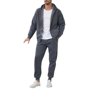 Survêtement à capuche d'entraînement en gros personnalisé de qualité supérieure survêtements respirants de haute qualité pour Streetwear urbain survêtement actif pour homme - Product Image 4