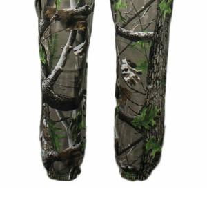 Pantalones Anchos de Camuflaje con Estampado de Bosque, Estilo Informal, Holgados, con Logotipo Personalizado, para Senderismo - Product Image 4