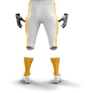 Unisex Customizable High Shorts Unique National Team Printed Design Breathable Sport Sets Plus Size American <b>Football</b> Wear - Product Image 4