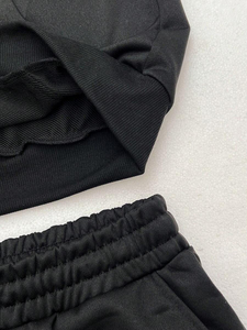Premium Quality Custom Blank Zip <b>up</b> Tracksuit Heavyweight Sportswear Oversized Streetwear Unisex Flared Tracksuit for Men - Product Image 3
