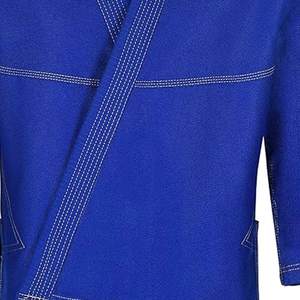 Uniforme de Karate Transpirable, Elástico, Duradero y Ligero de Poliéster/Algodón para Entrenamiento de Artes Marciales, Kimono de Jiu Jitsu - Product Image 4
