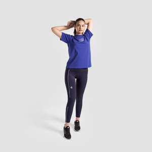 T-shirt de sport GA Unstoppable en bleu, style simple, tissu tricoté pour l'entraînement - Product Image 4