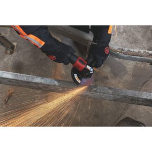 Meuleuse d'angle pneumatique robuste 5 pouces pour soudeur, outil de polissage automobile et de détaillage de voitures en acier inoxydable - Product Image 1
