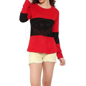 Durable Material Low MOQ Casual Eco-Friendly 100% Cotton Long Sleeves T-Shirts High Quality Cheap Price - Product Image 4