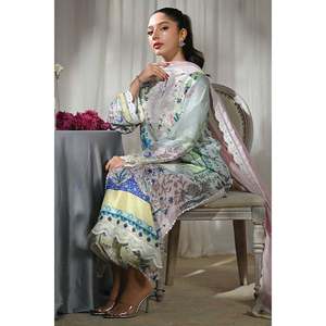 Robe en mousseline de soie bohème pour femmes Sylvie pour le printemps et l'été - Product Image 4