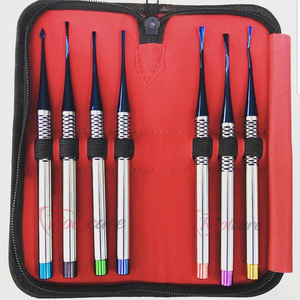 Artículo de Venta caliente de la mejor calidad de acero inoxidable Dental 7 Root PDL Elevator Proximators & Luxating dental set instrumentos quirúrgicos - Product Image 5