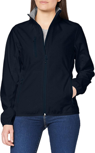 Chaqueta Softshell para mujer de la mejor calidad, cómodo, transpirable, relleno de algodón, logotipo personalizado, forro de tela, nuevo estilo, teñido liso - Product Image 2