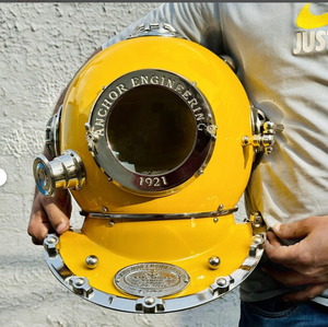 Casque de plongée sous-marine antique de super qualité - Product Image 1