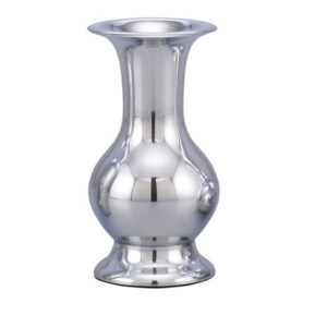 Vase de fleurs en Aluminium avec finition polie, Pot de fleurs en métal de haute qualité, fabriqué en inde - Product Image 6