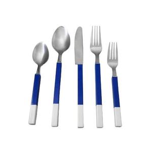 Juego de cubiertos de acero inoxidable Premium con mango de resina duradera Juego de cubiertos de lujo Vajilla de comedor para uso en fiestas en casa del hotel - Product Image 6