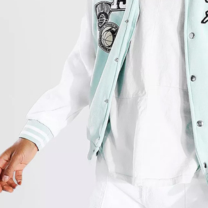 Vestes pour hommes Veste pour hommes Varsity Baseball personnalisée Veste College Letterman Bomber Streetwear Laine Cuir Manches Mode - Product Image 5