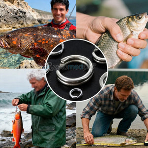 Anneaux de pêche robustes en acier inoxydable fiable pour l'équipement de pêche Anneaux de pêche professionnels - Product Image 6