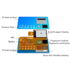 Tùy chỉnh OEM ODM t5577 NFC RFID sinh trắc học không tiếp xúc thông minh nhân viên ID thẻ cho văn phòng kiểm soát truy cập không thấm nước tùy chỉnh - Product Image 5