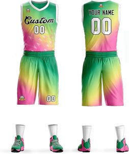 Camiseta de baloncesto profesional personalizada, conjunto de uniforme, diseña tu propio uniforme de baloncesto, ropa de baloncesto personalizada para hombre - Product Image 3