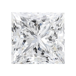 AJRETAIL Diamante Cultivado en Laboratorio Certificado por IGI de 3.00 Quilates, Color F, Claridad VS1, Corte Princesa, CVD para Joyería, Modelo AJPRCS_47 - Product Image 1