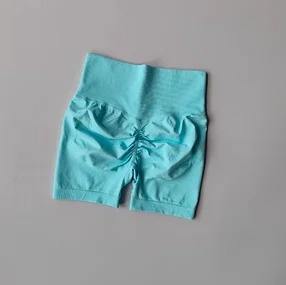 Pantalones cortos de Yoga para entrenamiento de talla grande con Control de barriga de cintura alta para mujer - Product Image 5