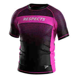 เสื้อกันผดผื่นของผู้ชายผ้าสแปนเด็กซ์ออกแบบโลโก้ได้ตามต้องการ - Product Image 1