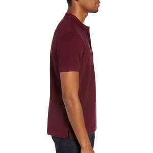 Camiseta de Manga Corta a Rayas Antiarrugas de Algodón de Bambú con Color Personalizado OEM para Hombre - Nueva Llegada - Product Image 3