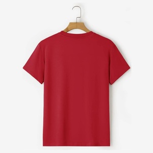 ผู้ผลิตขายส่งเสื้อยืดคอกลมโอเวอร์ไซส์ผ้าคอตตอนคุณภาพสูง 220 GSM แบบถัก ทรงครอป สำหรับผู้ชาย ไซส์ใหญ่ แห้งเร็วด้านหน้า - Product Image 2