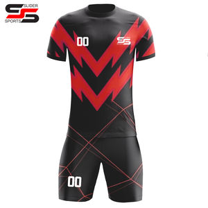 Factory Made Latest Sublimation Design Football Training Uniform Soccer Sports Sets <b>Kits</b> High Quality Customized Soccer Uniform - Product Image 3