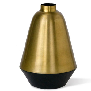 Vajilla Oro Negro doble tono maceta para la decoración del hogar y del Hotel florero decorativo moderno uso de la sala de dibujo - Product Image 1