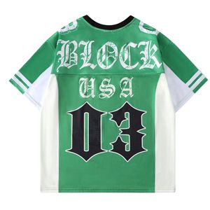 Maillot de football personnalisé avec nom et numéro du joueur, en maille respirante, sublimation, motif rétro classique, avec tissu 100% polyester - Product Image 3