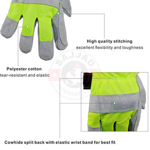 ผลกระทบใหม่ถุงมือทำงานสำหรับขายผู้ชายล่าสุดถุงมือทำงานโรงงานทำถุงมือที่อบอุ่นสำหรับการทำงาน - Product Image 2