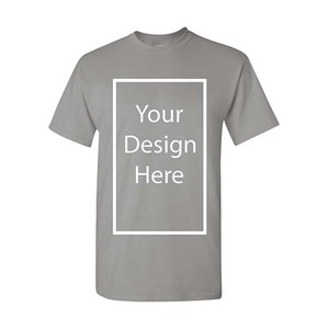 T-shirt personnalisé 100% coton pour homme et femme, coupe ample avec texte, photo ou logo sur le devant et le dos - Product Image 3