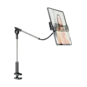 Verstellbarer flexibler langer Arm Schwanenhals Lazy Mount Universal Tablet Handy-Ständer halter