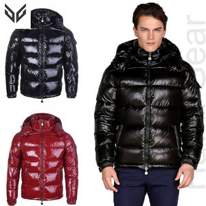 2024 nouvelle mode confortable hommes veste rembourrée couleur unie toile haute rue Style pour l'hiver - Product Image 5