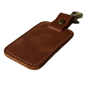 Cadeau personnalisé de qualité supérieure hommes porte-clés fait à la main en cuir tanné végétal porte-clés porte-clés personnalisé - Product Image 1