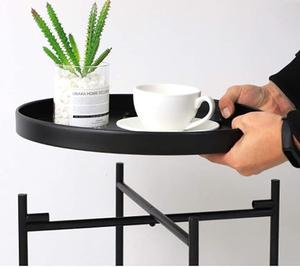 Mesa auxiliar de metal minimalista moderna más vendida para sala de estar y dormitorio disponible en cantidad al por mayor de La India - Product Image 4