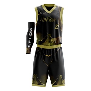 Maillot uniforme de balle de panier d'impression de sublimation complète personnalisée et uniformes courts de maillot de basket-ball de l'équipe Laker fabriqués par l'industrie RAM - Product Image 2