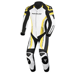 Chaqueta Deportiva de Cuero para Hombre, Manga Larga, Impermeable, Reflectante, con Certificación CE, Resistente al Viento, para Todas las Temporadas, 300g, para Motociclismo y Automovilismo - Product Image 1