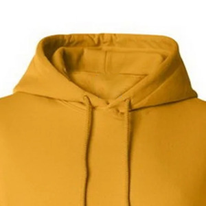 Coupe classique hommes 100% coton mélange lourd polaire sweat Logo brodé hiver respirant couleurs personnalisées cordon de serrage - Product Image 4
